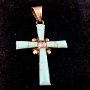 Vintage HOB Mexico Sterling Silver pendant